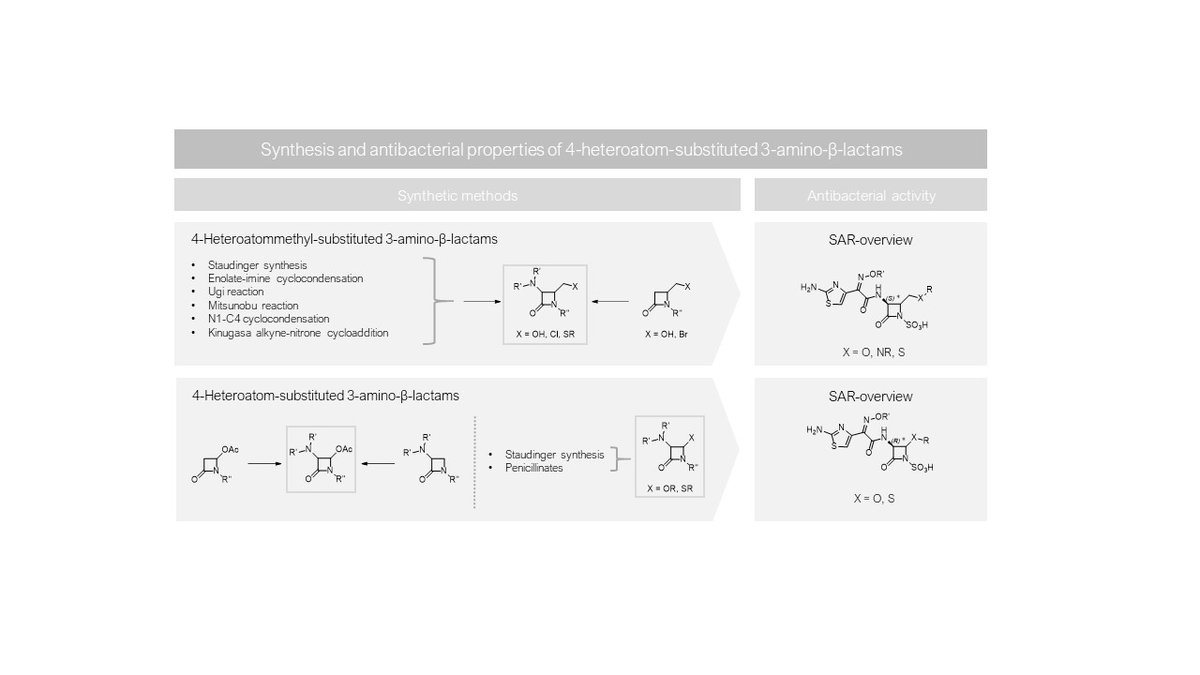 Matthias D'hooghe (@prof_mdhooghe) on Twitter photo Our review paper on the synthesis and antibacterial properties of C4-functionalized β-lactams is published in <a href="/ChemMedChem/">ChemMedChem</a>: doi.org/10.1002/cmdc.2… <a href="/SynBioC/">Synbioc</a> <a href="/FbwUGent/">Faculty of Bioscience Engineering UGent</a> <a href="/emmavandenheede/">Emma Vandenheede</a> <a href="/CStevens_UGent/">Christian Stevens</a> Our review paper on the synthesis and antibacterial properties of C4-functionalized β-lactams is published in <a href="/ChemMedChem/">ChemMedChem</a>: doi.org/10.1002/cmdc.2… <a href="/SynBioC/">Synbioc</a> <a href="/FbwUGent/">Faculty of Bioscience Engineering UGent</a> <a href="/emmavandenheede/">Emma Vandenheede</a> <a href="/CStevens_UGent/">Christian Stevens</a>