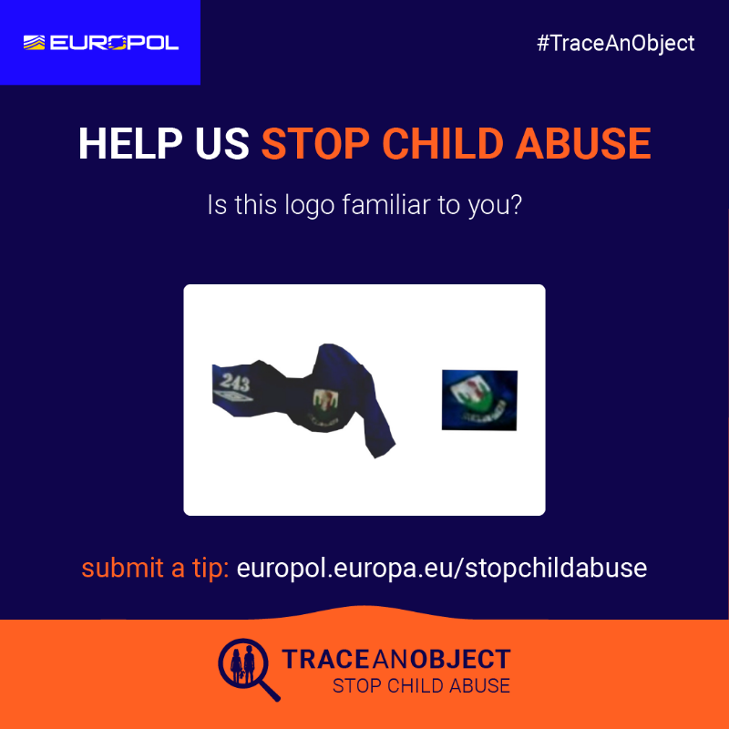 Europol's tweet photo. 🔎 Can you identify any of these items? Even the smallest tip could help.
⚠️ Our #TraceAnObject website has new images taken from files depicting child sexual abuse.
💡 You can help us move these investigations forward by submitting an anonymous tip.