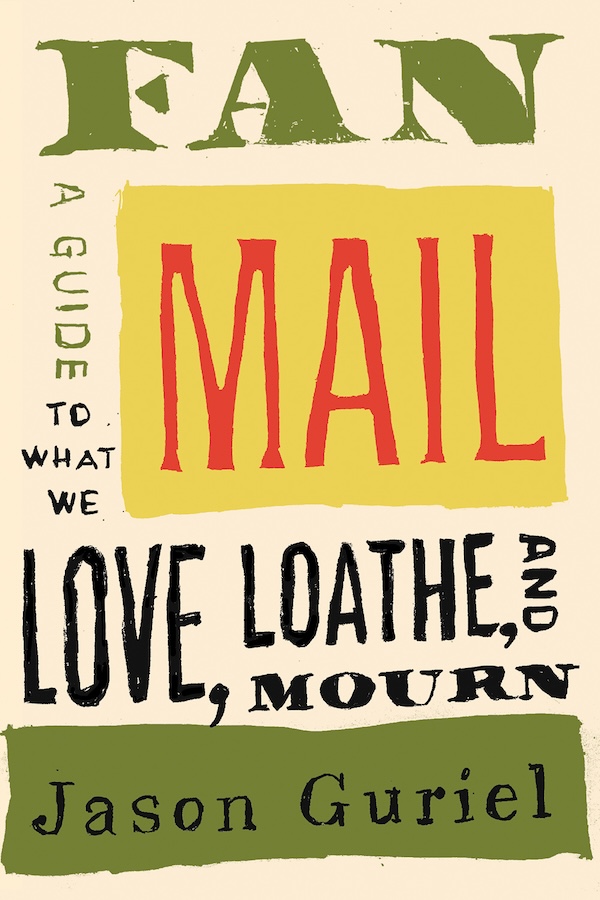 Jason Guriel (@jasonguriel) on Twitter photo Some news: I've got a big new book coming out this fall.
It's called Fan Mail: A Guide to What We Love, Loathe, and Mourn.
You can read more about this love letter to fandom (and preorder it!) in the link below. <a href="/VehiculePress/">Vehicule Press</a> Some news: I've got a big new book coming out this fall.
It's called Fan Mail: A Guide to What We Love, Loathe, and Mourn.
You can read more about this love letter to fandom (and preorder it!) in the link below. <a href="/VehiculePress/">Vehicule Press</a>