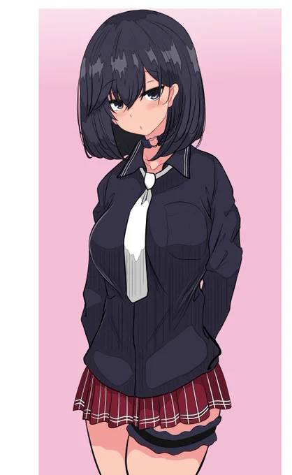 可愛い顔しておっぱいがデカい女の子(私服というよりはデート服) 