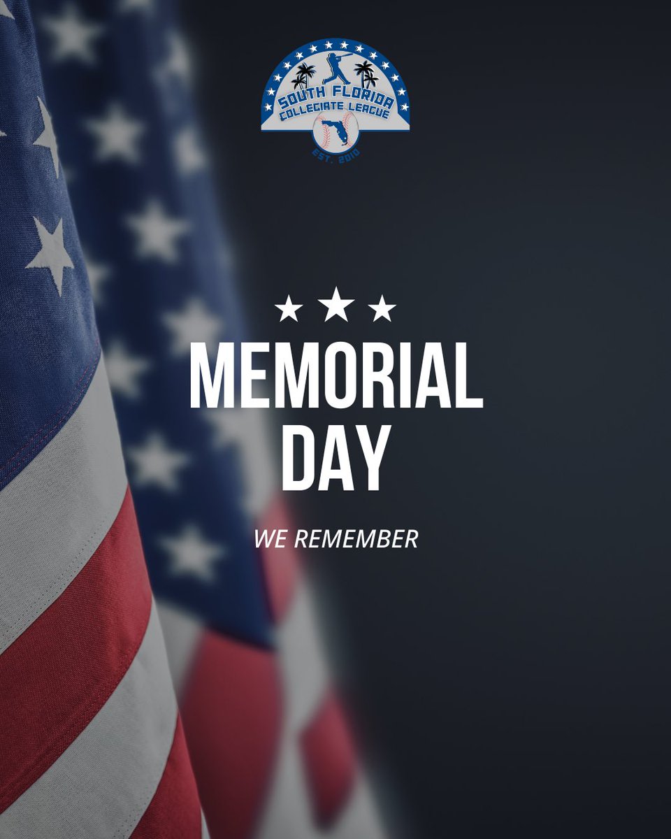 SFCBL_Official's tweet image. Happy Memorial Day!