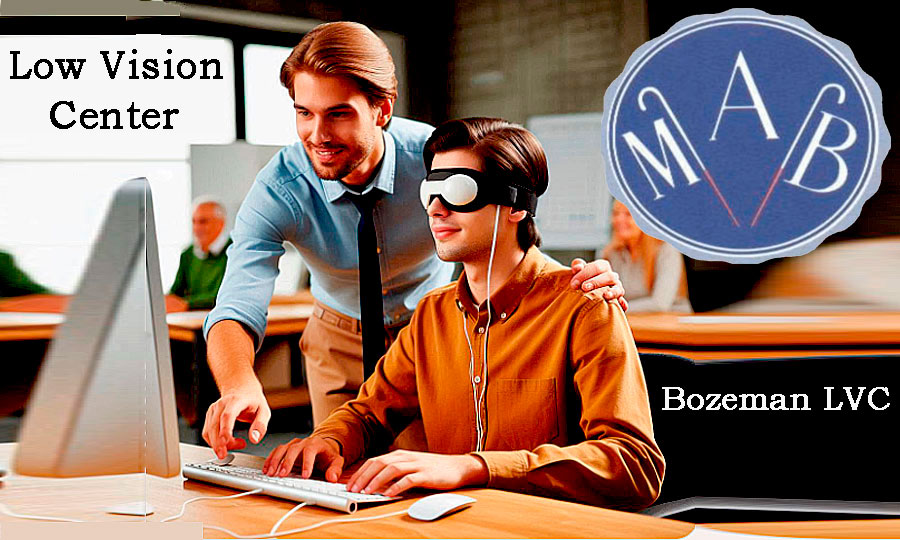 May 29 Low Vision Center drop-in
Low Vision Center: 220 W. Lamme, Ste. B9-2. Open Thursdays 10AM – 3PM; please drop in! or call for appointment (406) 551-4920.

mabsop.org/bozeman.html