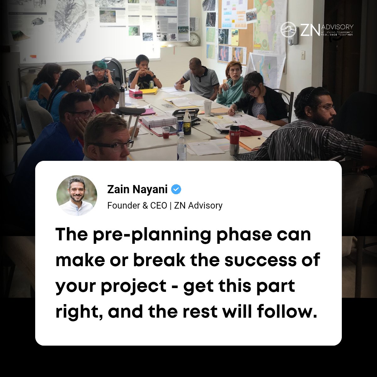 Pre-planning shapes housing success.

Align with community needs, secure funding, and build the right team early - everything runs smoother from there.

#PrePlanning #CommunityDevelopment #HousingProjects