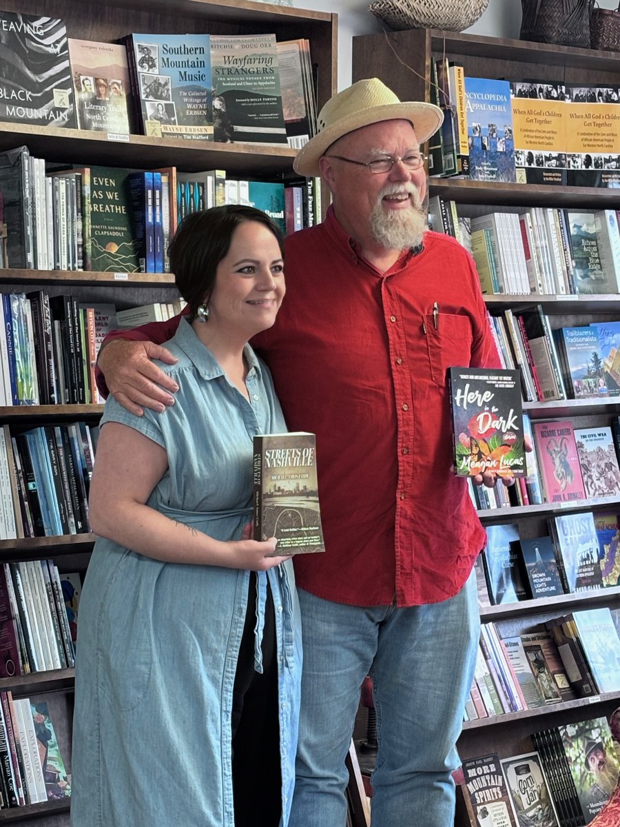 Michael Amos Cody (STREETS OF NASHVILLE out now) (@drmacode) on Twitter photo Wrapped up the STREETS OF NASHVILLE "book tour" with Peter McDate at Union Ave in Knoxville (5/22) and <a href="/mgnlcs/">Meagan Lucas</a> at City Lights in Sylva, NC (5/24). Of course, Leesa was with me all the way (and behind the camera). Thanks to all who shared their time (and photos) with us. Wrapped up the STREETS OF NASHVILLE "book tour" with Peter McDate at Union Ave in Knoxville (5/22) and <a href="/mgnlcs/">Meagan Lucas</a> at City Lights in Sylva, NC (5/24). Of course, Leesa was with me all the way (and behind the camera). Thanks to all who shared their time (and photos) with us.