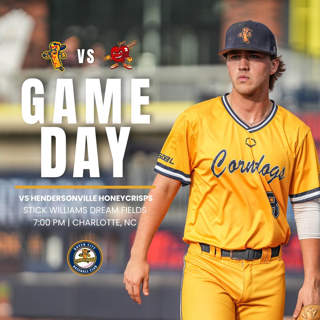 𝙌𝙪𝙚𝙚𝙣 𝘾𝙞𝙩𝙮 𝘾𝙤𝙧𝙣𝙙𝙤𝙜𝙨 (@qccorndogsbsb) on Twitter photo Rain or shine happy opening day!
🆚 <a href="/HoneycrispsONSL/">Hendersonville Honeycrisps</a>
⏰ 7:00 PM
📍 Stick Williams Dream Fields
📊 Game stream linked in bio
#CorndogsBSB || #RollDogs Rain or shine happy opening day!
🆚 <a href="/HoneycrispsONSL/">Hendersonville Honeycrisps</a>
⏰ 7:00 PM
📍 Stick Williams Dream Fields
📊 Game stream linked in bio
#CorndogsBSB || #RollDogs