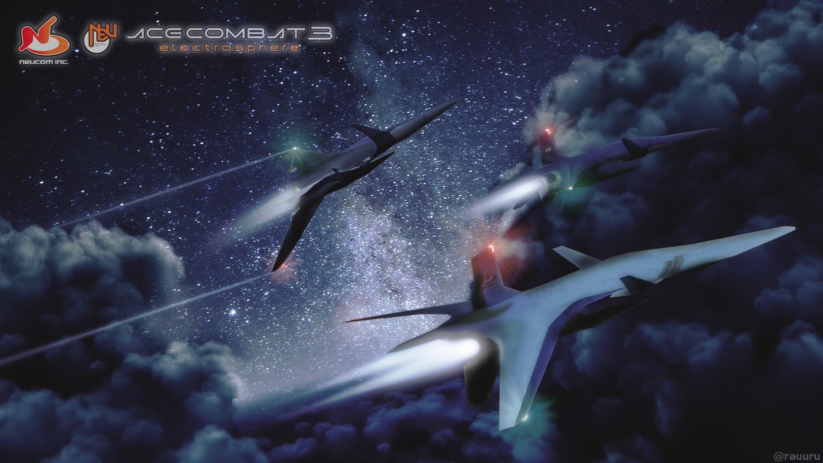 SanaeLacus's tweet photo. 26th Anniversary of The Release of Ace Combat 3 Electrosphere

27 May 1999 https://t.co/rBAtgfl2UO