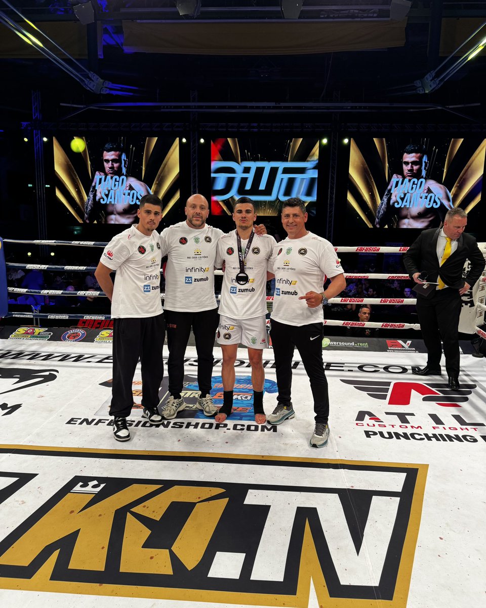 SCPModalidades's tweet image. Tiago Santos, do #KickboxingSCP, venceu o Efusion 8TKO #16 em Wuppertal, na Alemanha, frente a Noah Ibrahimi, aos pontos, na categoria de peso Super Featherweight 🥊

Bravo, Leão 👏