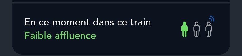 On parle d'un transilien au départ d'une gare parisienne...
