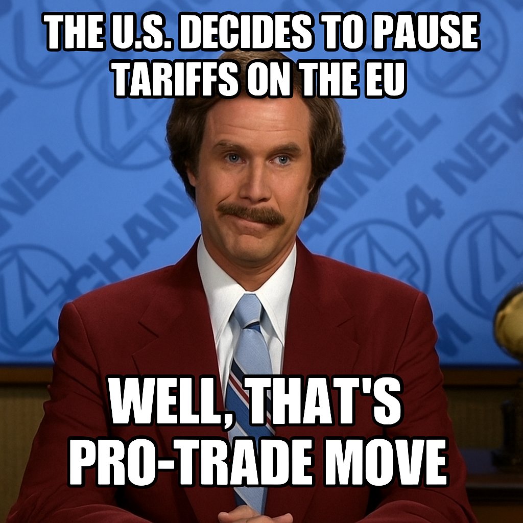 🚨 BREAKING: The U.S. has officially delayed tariffs on the EU.

This move isn't just about diplomacy—it's a signal to markets.

Here’s what investors need to know about the pause, and the sectors most likely to benefit 🧵👇

#StockMarket #Trade #Investing

🇺🇸🇪🇺 The tariffs were