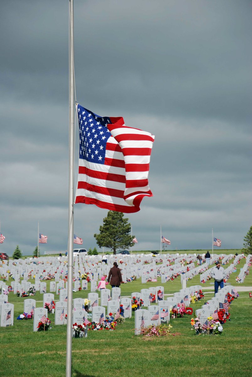 This #MemorialDay, please take time to focus on what this day means. It's not about BBQs and grad parties. It's a day to remember the men and women who have served our nation and lie buried, from #veterans cemeteries to rural burial plots. Today, we honor them.