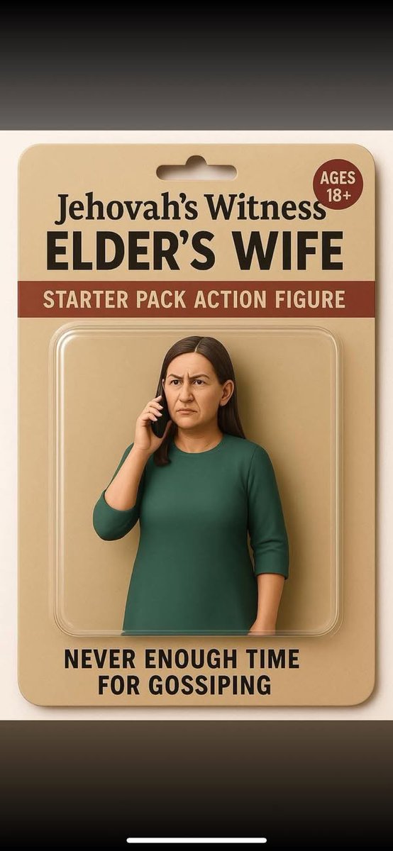 If you want to throw shade at another Jehovah's Witness, tell an elder's wife.