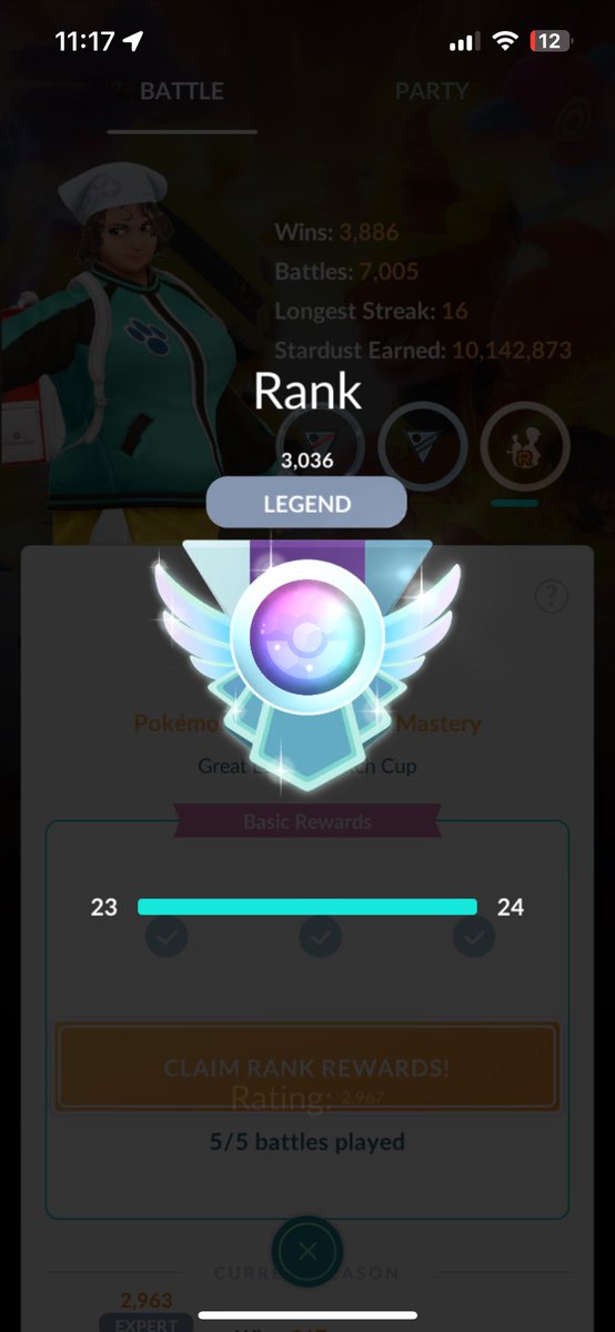 Fiancée hit legend again . She is better than me