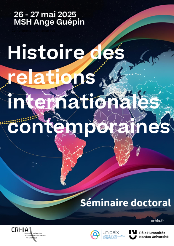 CarlosSanzDiaz's tweet photo. It's a real pleasure to take part in the Doctoral Workshop on the History of Contemporary International Relations here in Nantes. Great discussions, great people. Huge thanks to the organizers for hosting us! #Unipaix #IRhistory @NantesUniv @CRHIA_NantesLR https://t.co/FIcAfdrFip