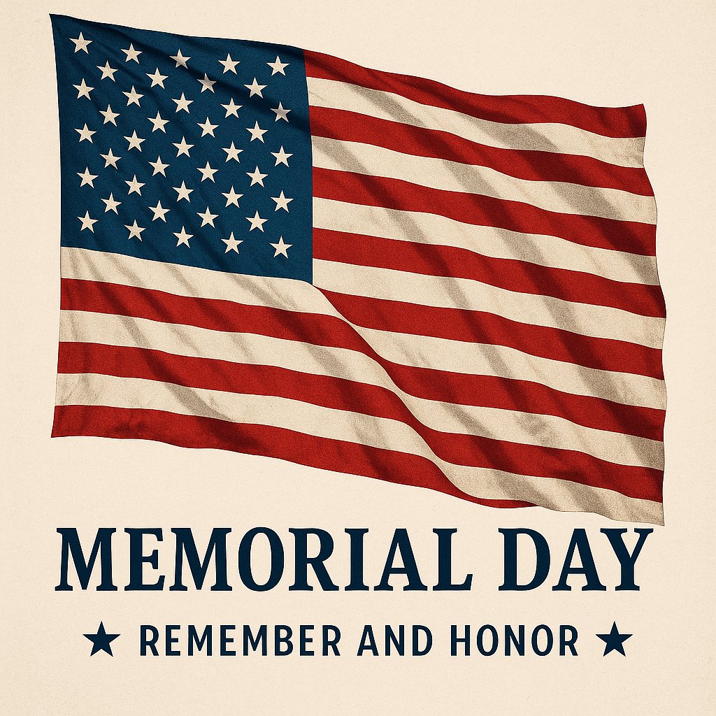 Remembering all who served and sacrificed! Happy Memorial Day!