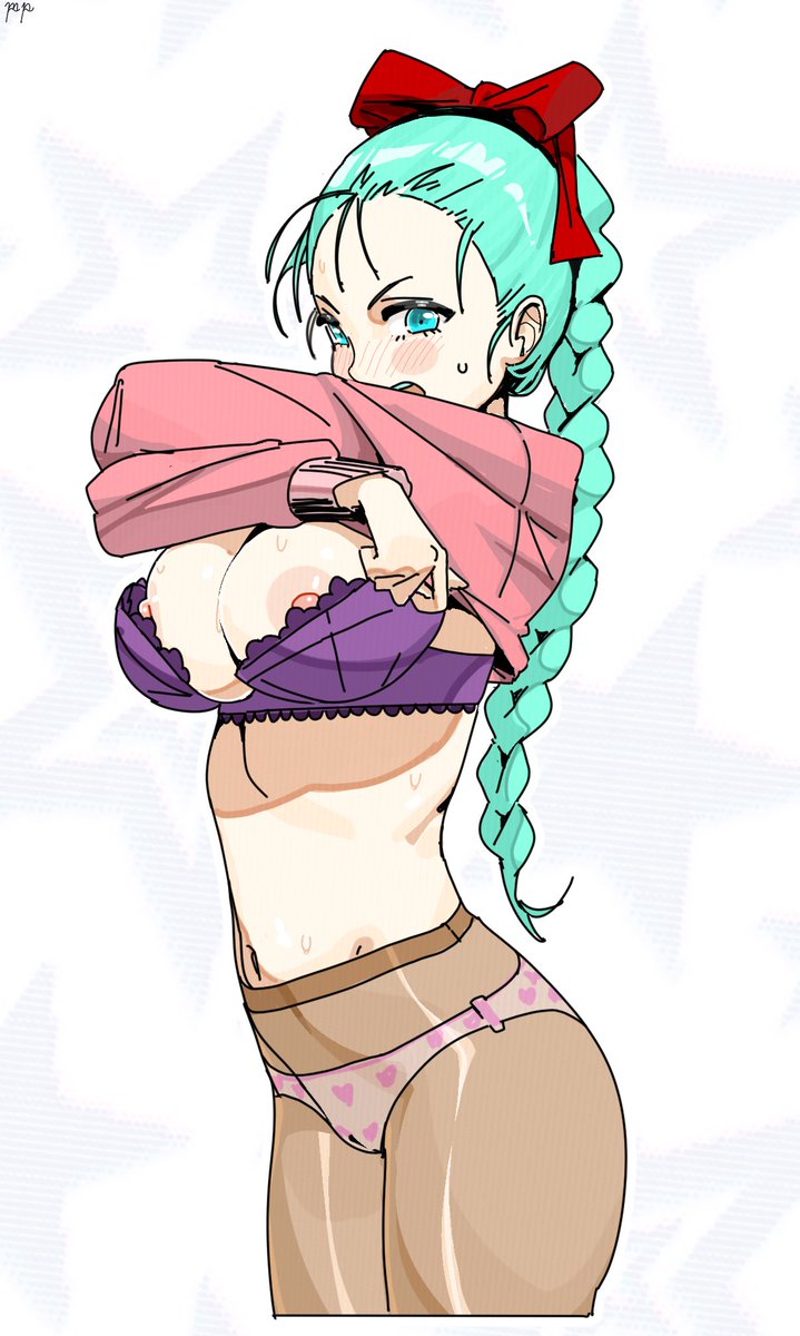 LabSlider's tweet photo. Bulma trying https://t.co/PIKGGGesEJ