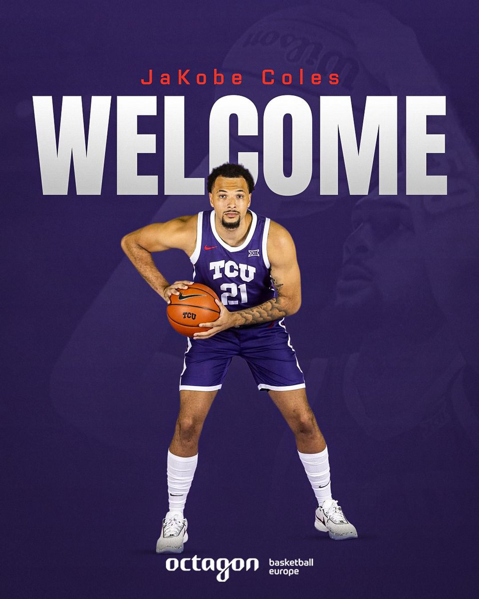 MarcoMerlinoOCT's tweet photo. Power Forward JaKobe Coles after a remarkable season in NCAA with GCU has joined our agency to start his professional career! Welcome aboard! #OctagonFamily https://t.co/Gd5tExWKPm