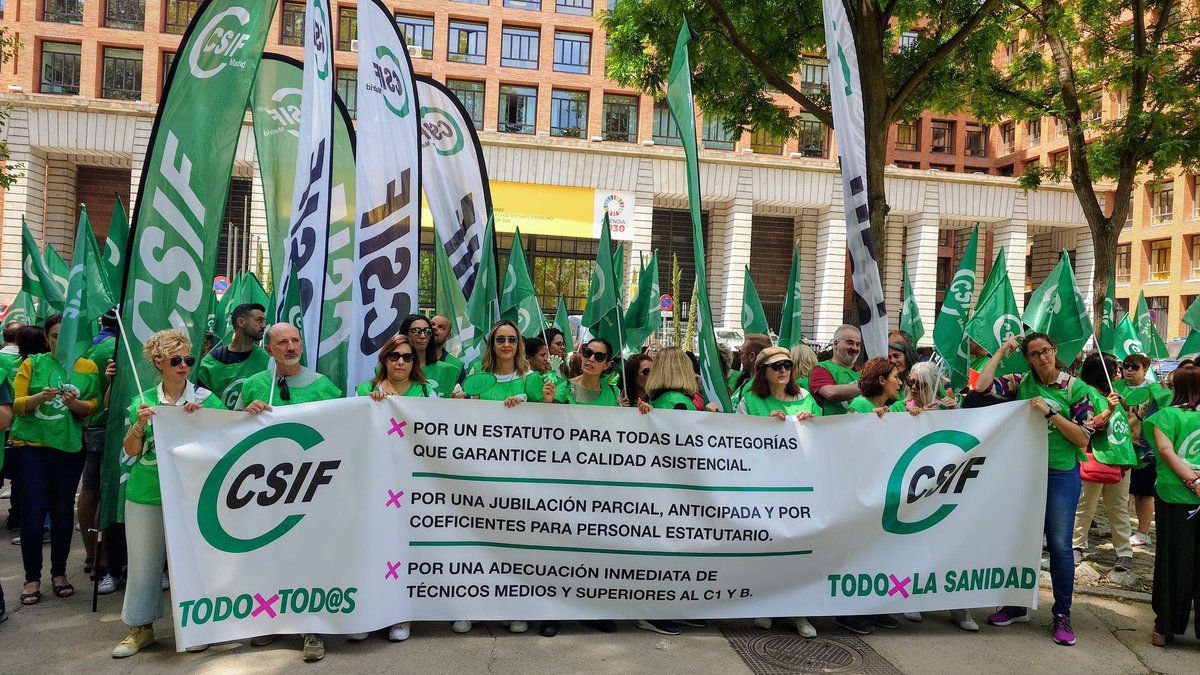Crónica Sanitaria (@canalsanitario) on Twitter photo 🔵<a href="/CSIFnacional/">CSIF Nacional</a> exige que el Estatuto Marco contemple la jornada de 35 horas.
cronicasanitaria.es/2025/05/26/csi… 🔵<a href="/CSIFnacional/">CSIF Nacional</a> exige que el Estatuto Marco contemple la jornada de 35 horas.
cronicasanitaria.es/2025/05/26/csi…