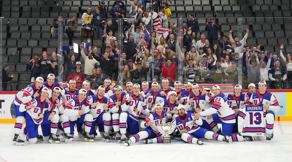 We wouldn’t be here without the support of Team USA’s friends, family and loved ones. This one’s for you!! 🇺🇸🏆

#MensWorlds