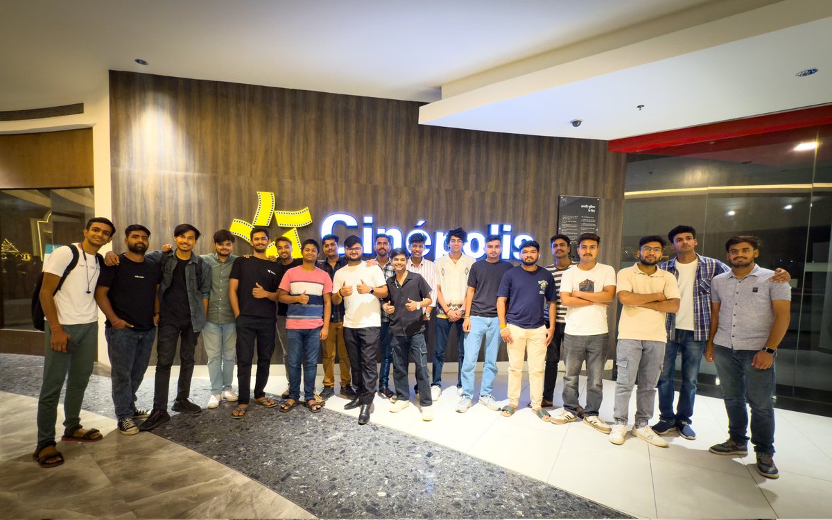 Archit_jain22's tweet photo. Had an amazing time at the #MovieNight hosted by @og_guild x @P2Pdotme!
We Booked our tickets through P2P — truly a seedless and smooth experience.
Great film, fun vibes, and the best company!
Shoutout to @aniketsahu_115 @arun_edition @0xabhi7!
#TheOriginGuild #P2P https://t.co/WeDbseFDOj