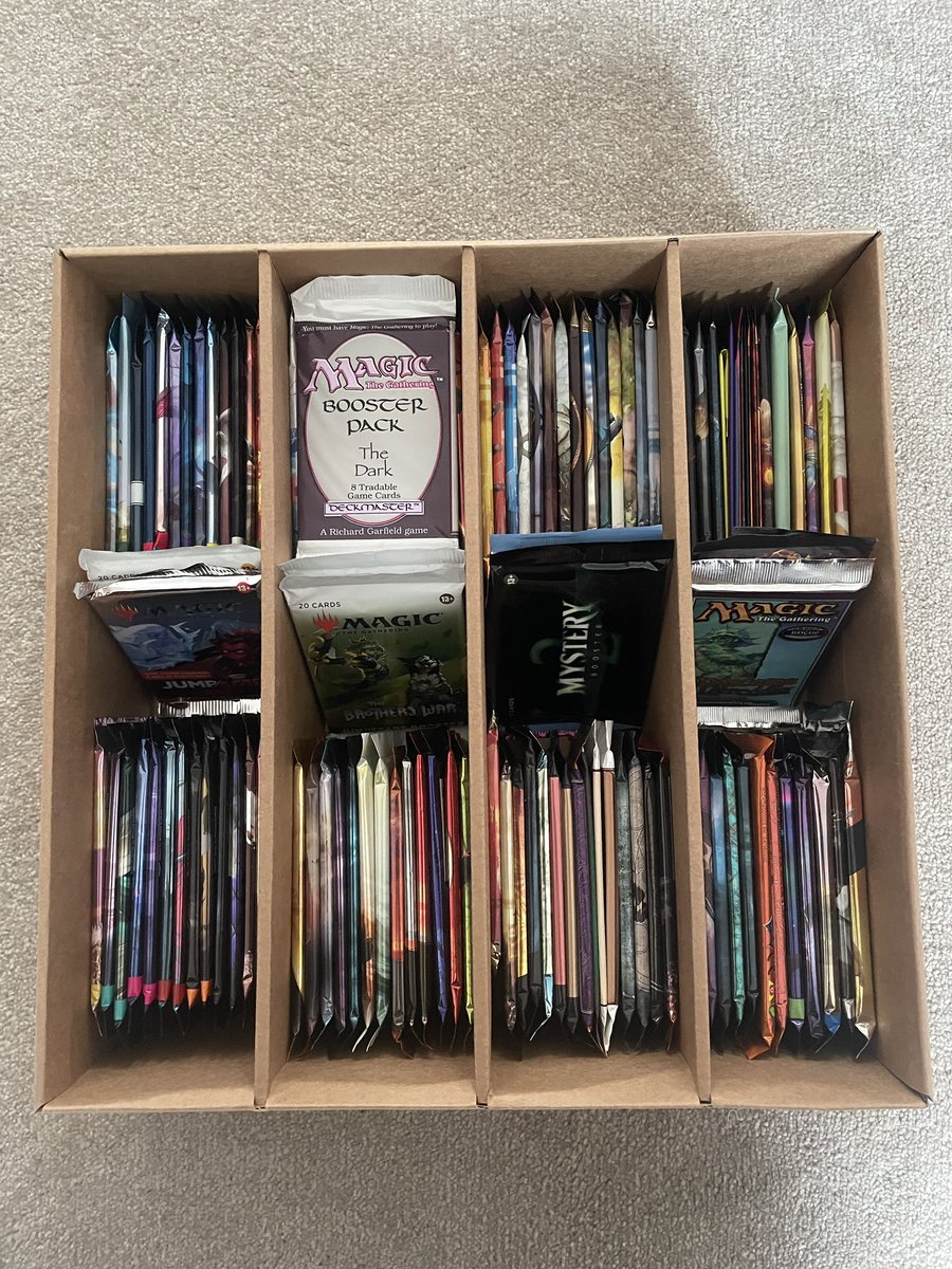 Gathering.the.magic (@gatheringtmagic) on Twitter photo 124 different <a href="/wizards_magic/">Magic: The Gathering</a> boosters, freshly organised into my <a href="/BulkBox_Storage/">BulkBox_Storage</a> quad box 🔥 124 different <a href="/wizards_magic/">Magic: The Gathering</a> boosters, freshly organised into my <a href="/BulkBox_Storage/">BulkBox_Storage</a> quad box 🔥