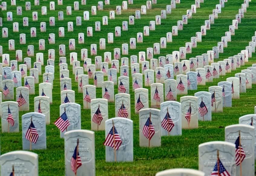 On this Memorial Day, let’s not forget all who made the ultimate sacrifice for our country. Because they did what they did, we get do what we do. Thank you
