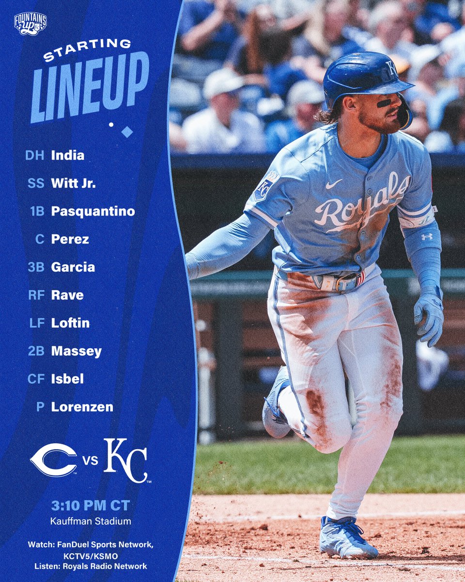 Back in the 816.

Catch FanDuel Sports Network's simulcast of this afternoon's game locally on KCTV 5 and KSMO.