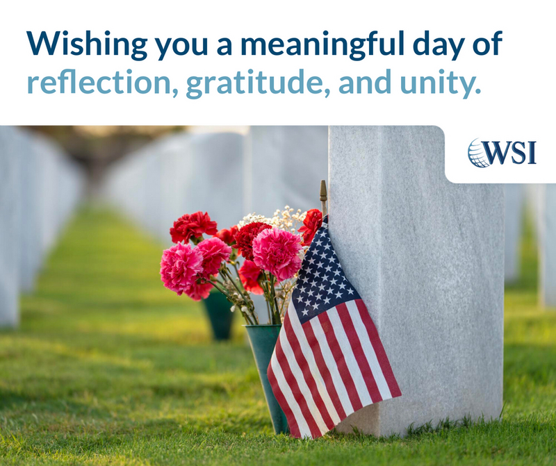 Memorial Day is a great day to enjoy time with friends and family while also remembering those who gave their lives for our freedom. #HappyMemorialDay