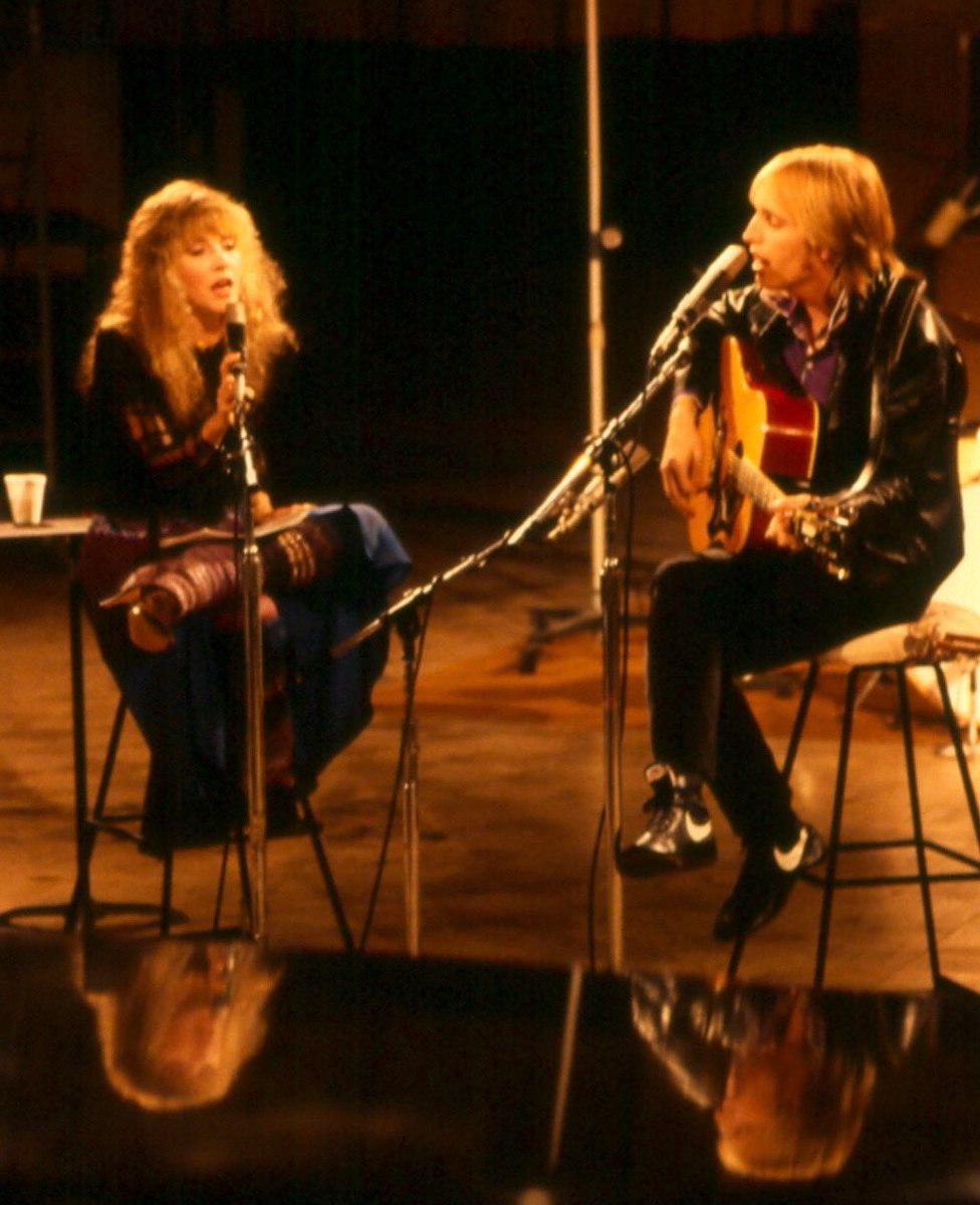 Tom Petty (@tompetty) on Twitter photo Happy Birthday to <a href="/StevieNicks/">Stevie Nicks</a>—forever a friend and kindred spirit to Tom.
Photo by Zox Art Happy Birthday to <a href="/StevieNicks/">Stevie Nicks</a>—forever a friend and kindred spirit to Tom.
Photo by Zox Art