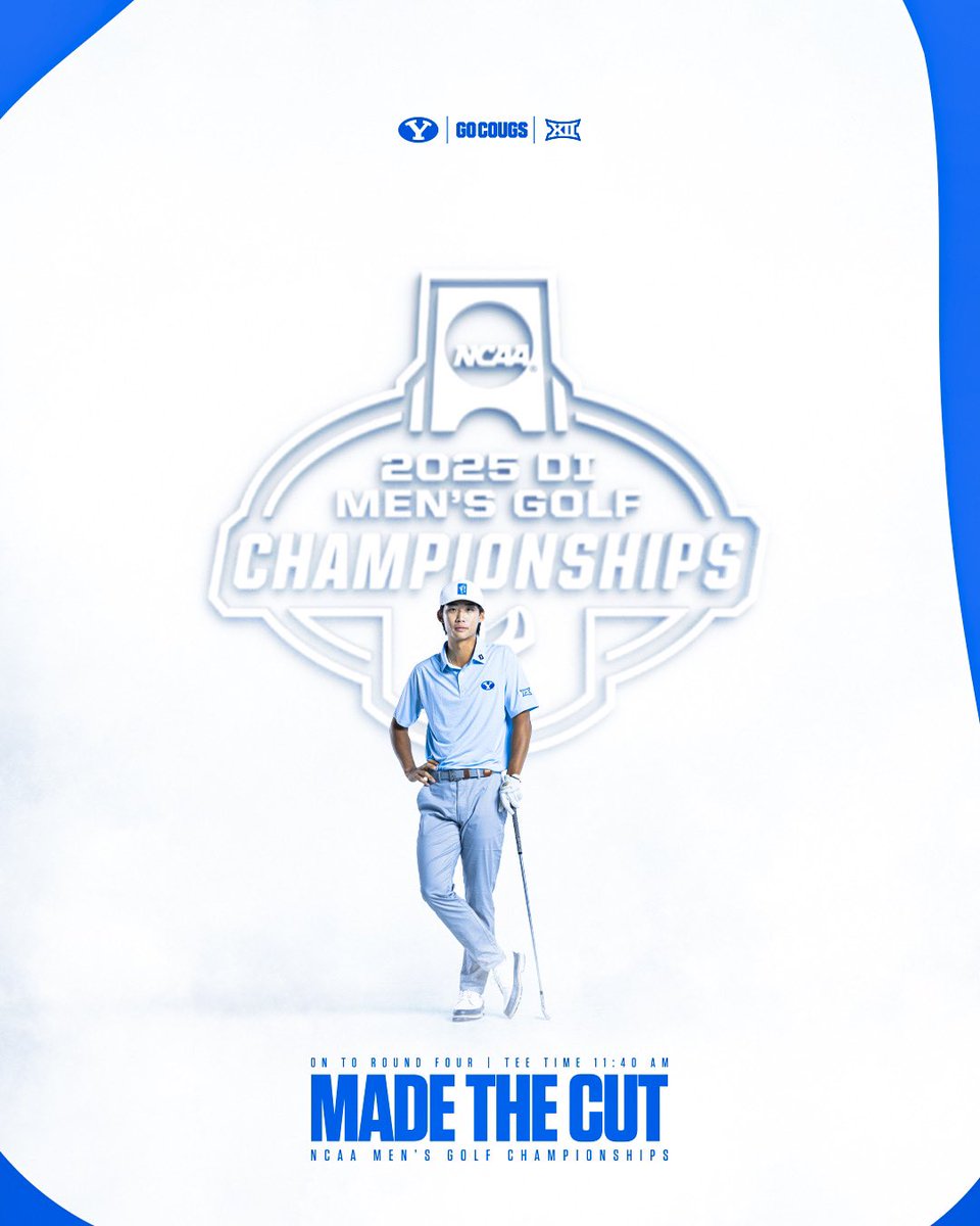 BYUmgolf's tweet image. Round 4, let&apos;s go⛳️