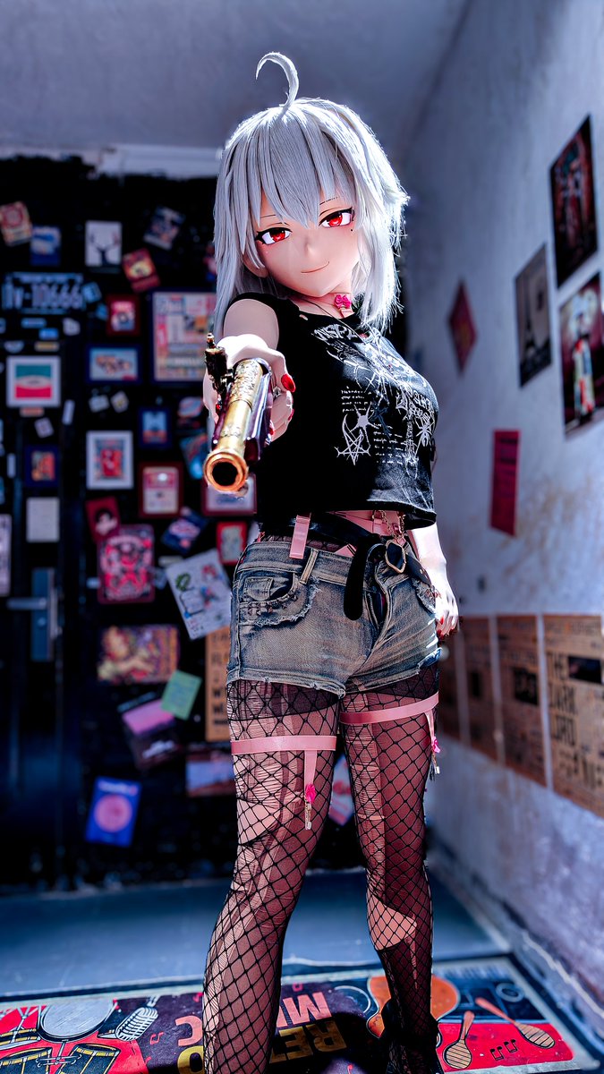 能击中你的心❤么~
📸: <a href="/Yang_HuC/">八水</a> 
#kigurumi #着ぐるみ