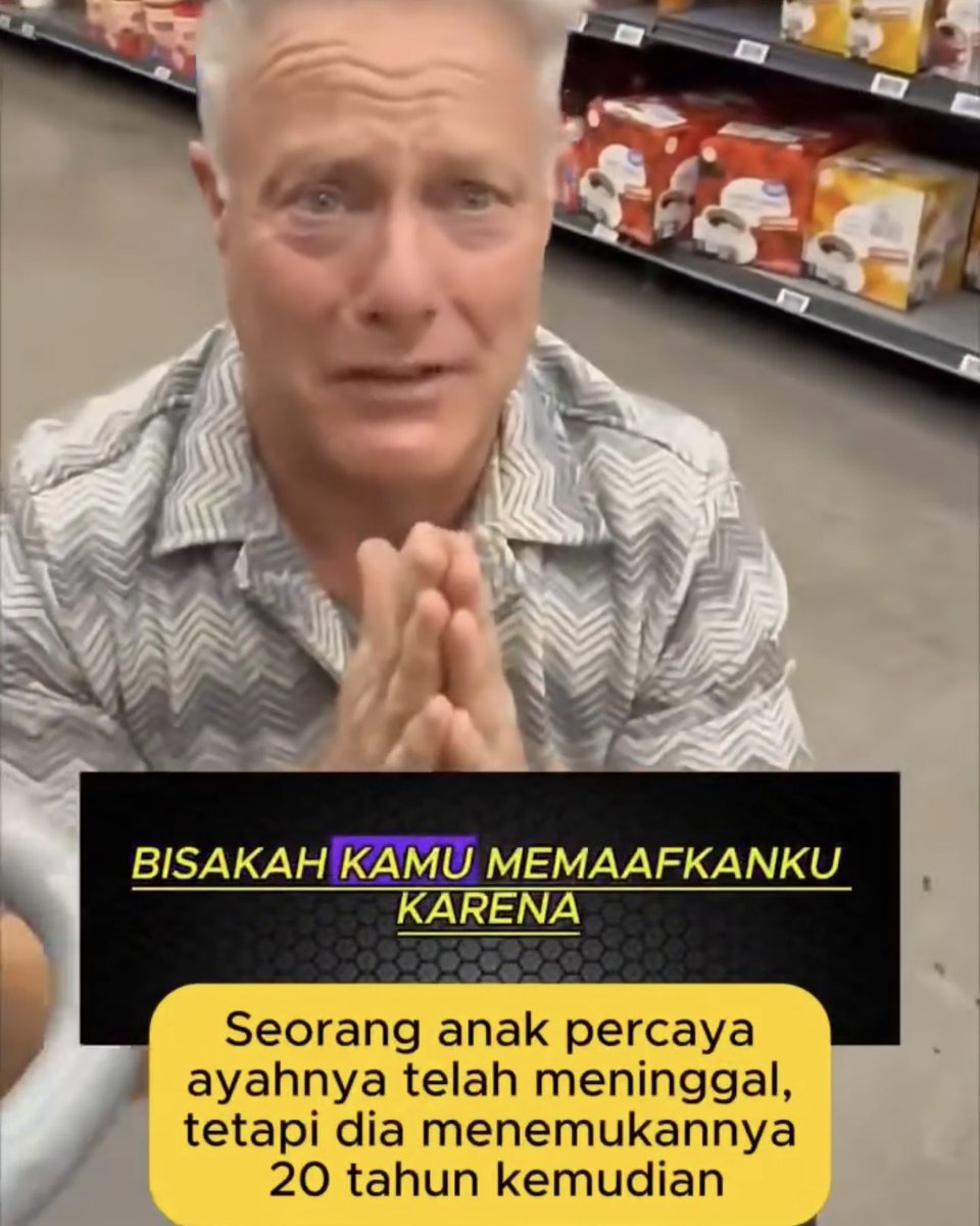 jejakxdigital's tweet image. Anak ini tidak percaya setelah 20 tahun baru bertemu sosok ayahnya🥹😭

pelukan itu menyembuhkan segalanya…