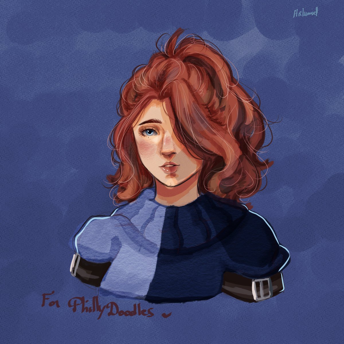 Arlumiel's tweet photo. @PhillyDoodles 
Here's Delilah ♡ https://t.co/IKnWiLqsAp