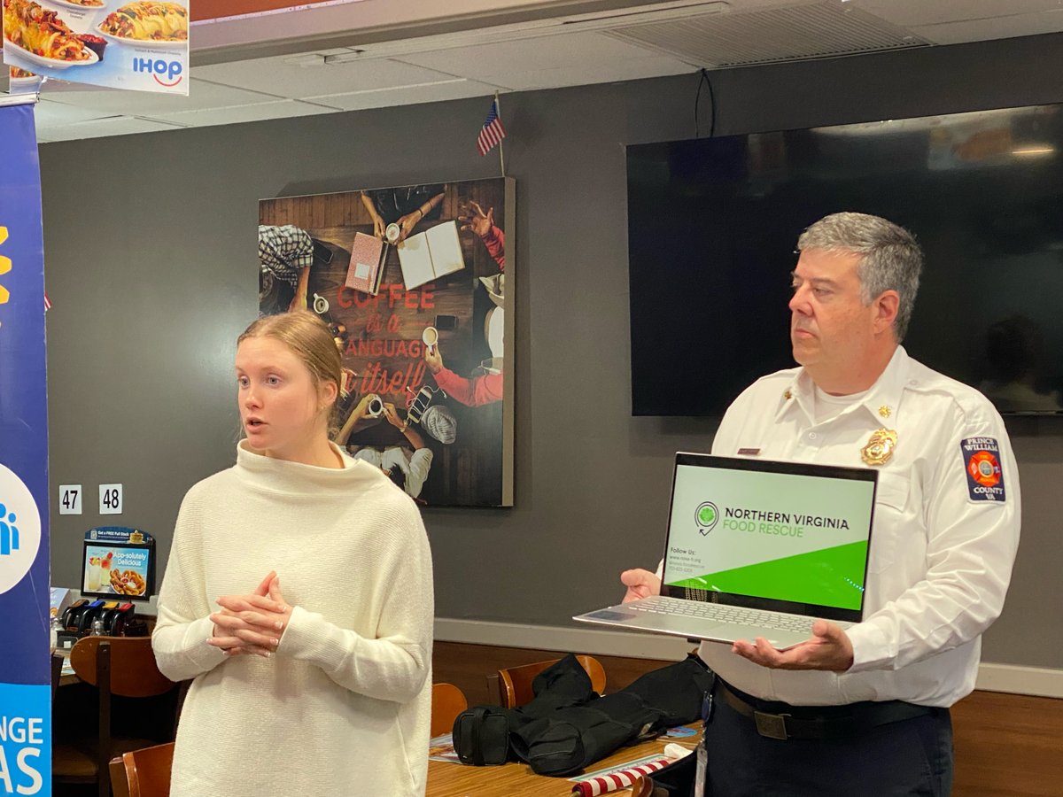 LakeRidgeRotary's tweet photo. Thank you, Alexa and Sammy, for sharing more about Northern Virginia Food Rescue on Wednesday!

It's great to see how much this organization has grown. https://t.co/LoEN22HuFR
