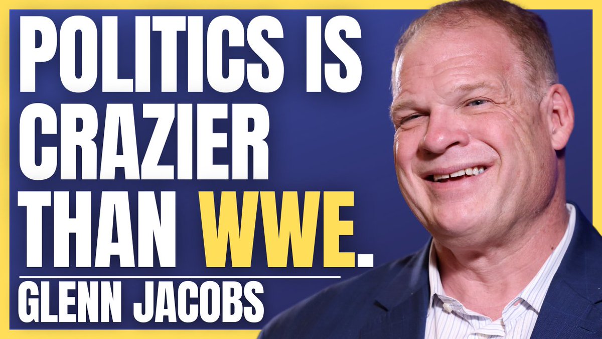 FreedomPactPod's tweet image. Brand new podcast with @GlennJacobsTN on his transition from Pro-Wrestling to the world of politics, leadership, the future of politics, Donald Trump & More
Watch here: youtu.be/2WfAXmqHu-8
