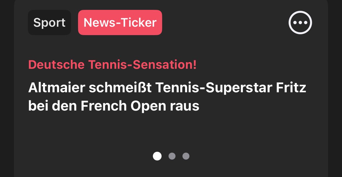 Ist mir viel lieber, wenn ein ehemaliger Politiker zum Tennis wechselt, als wenn er oder sie zum Lobbyisten wird. <a href="/peteraltmaier/">Peter Altmaier</a>