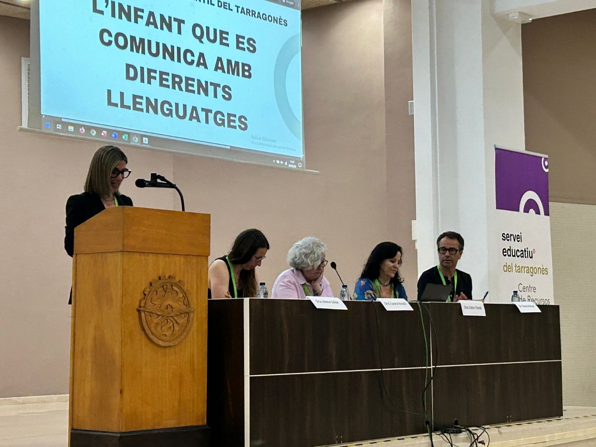 Ester Forné (@ester_forne) on Twitter photo Tot un èxit de #InfantQueEsComunicaAmbDiferentsLleguatges.Gràcies @crptarragonès per l'organització i per convidar-me a transmetre la importància de les #Arts en les 1es edats. La meva enhorabona a l'equip. ST.Tarragones <a href="/davidaltimir/">David Altimir</a> i LauraBosch Tot un èxit de #InfantQueEsComunicaAmbDiferentsLleguatges.Gràcies @crptarragonès per l'organització i per convidar-me a transmetre la importància de les #Arts en les 1es edats. La meva enhorabona a l'equip. ST.Tarragones <a href="/davidaltimir/">David Altimir</a> i LauraBosch