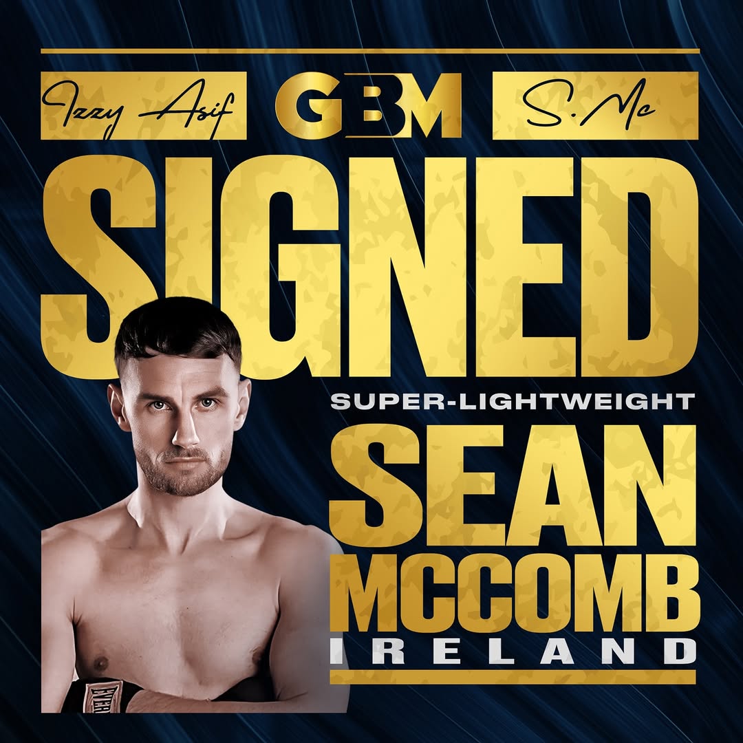 * New Signing *

GBM Sports have just announced the signing of Sean McComb ahead of his return to action in Galway next Month