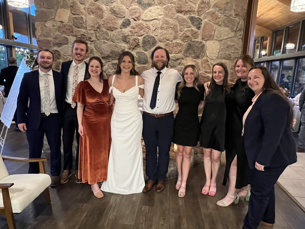 Congrats to our previous gymnastics AT on saying yes to forever! We loved getting to celebrate with you!
