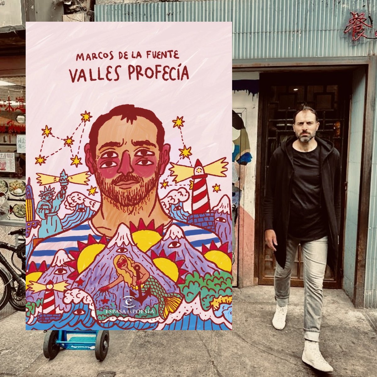 Juan Suárez (@juanitosuarez) on Twitter photo 🎧✍️📙 Metaverso - Valles profecía (Marcos de la Fuente <a href="/ESPASAesPOESIA/">ESPASAesPOESÍA</a>)
<a href="/poetryfighter/">Marcos de la Fuente</a> del #kerouacfestival ha publicado «Valles profecía», poemario en el que homenajea a la Nueva York que le acoge, a la lengua y a las raíces latentes en su vida migrante
rtve.es/play/audios/me… 🎧✍️📙 Metaverso - Valles profecía (Marcos de la Fuente <a href="/ESPASAesPOESIA/">ESPASAesPOESÍA</a>)
<a href="/poetryfighter/">Marcos de la Fuente</a> del #kerouacfestival ha publicado «Valles profecía», poemario en el que homenajea a la Nueva York que le acoge, a la lengua y a las raíces latentes en su vida migrante
rtve.es/play/audios/me…