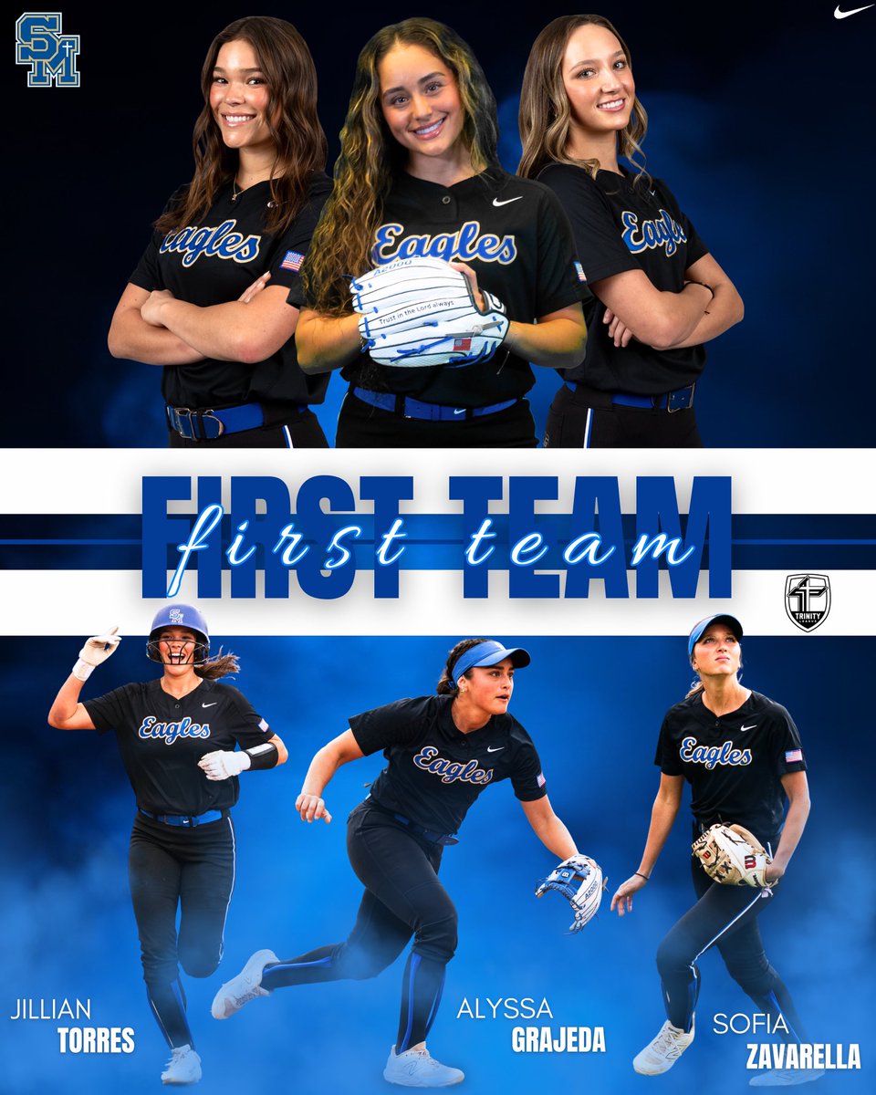 Big-time players earning big-time honors — congratulations to seniors Jillian Torres, Alyssa Grajeda, and Sofia Zavarella on being named to the All Trinity League 1st Team! Jillian is headed to Notre Dame, Alyssa to BYU, and Sofia to Santa Clara University. We are so proud