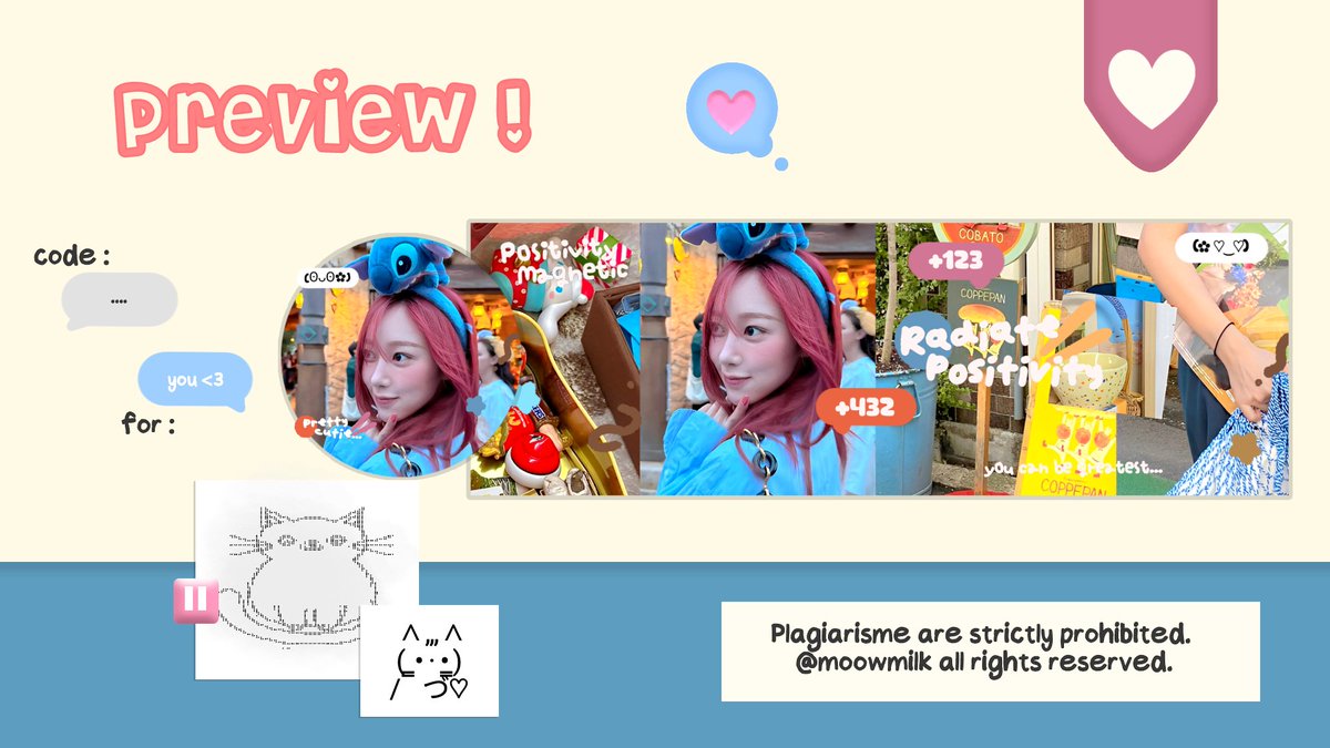 moowmilk's tweet image. repost are appreciated!🤏🏻

haiii last for today! aku ada 5 layout ready stock Giselle terbaru, yang bisa di jemput sekarang juga lewat dm aku ya, price on alt, free retext!🧁

#zonaba #zonauang