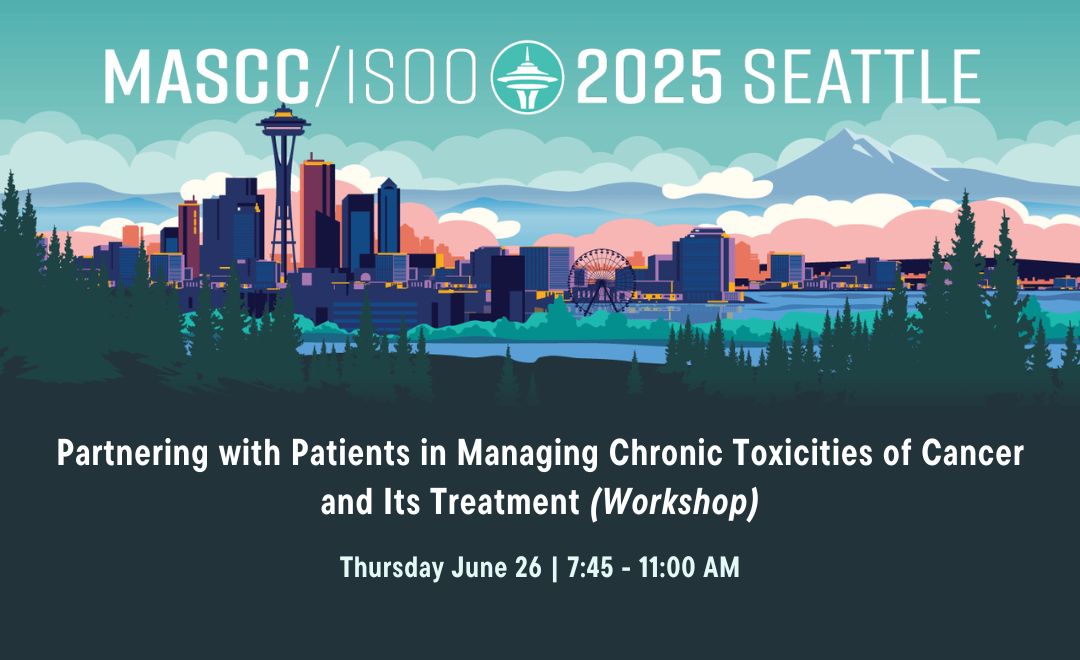 MASCC (@cancercaremascc) on Twitter photo Don’t miss our #MASCC25 workshop “Partnering with Patients in Managing Chronic Toxicities of Cancer and Its Treatment”, chaired by <a href="/maryam_lustberg/">Maryam Lustberg MD, MPH, FASCO</a> & <a href="/Chaosdyna/">Tingting Zhang</a>
Learn more: mascc.org/annualmeeting2…
#SuppOnc <a href="/coffeemommy/">Stacey Tinianov (she/her) MPH, BCPA</a> <a href="/OncoAlert/">OncoAlert</a> Don’t miss our #MASCC25 workshop “Partnering with Patients in Managing Chronic Toxicities of Cancer and Its Treatment”, chaired by <a href="/maryam_lustberg/">Maryam Lustberg MD, MPH, FASCO</a> & <a href="/Chaosdyna/">Tingting Zhang</a>
Learn more: mascc.org/annualmeeting2…
#SuppOnc <a href="/coffeemommy/">Stacey Tinianov (she/her) MPH, BCPA</a> <a href="/OncoAlert/">OncoAlert</a>