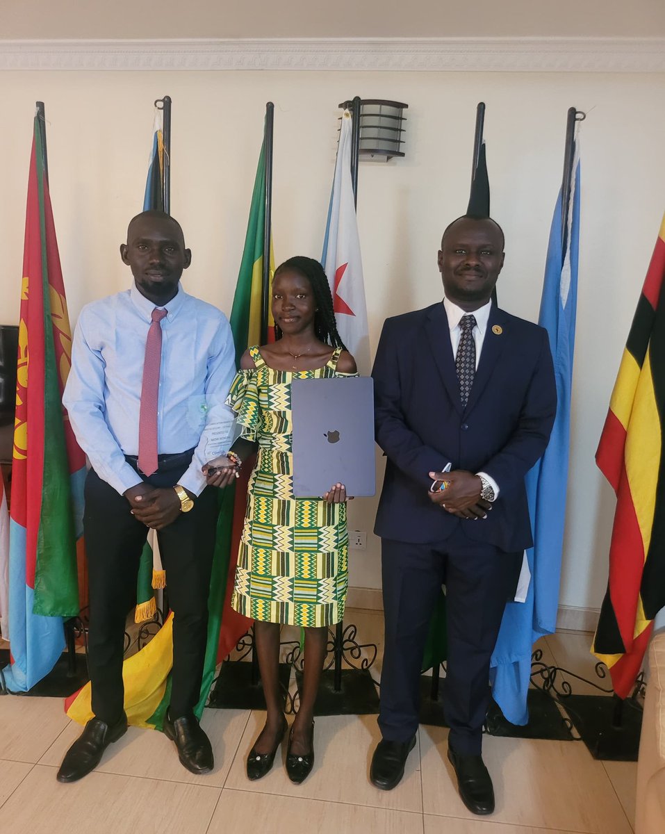 Pleased to delivere on behalf of @IGAD_ICPAC the winning gift to Naomi Momone in the Youth for Climate Action Campaign and Awards 2025 at #GHACOF70

x.com/IGAD_CPAC/stat…

The award commemorates Naomi's exceptional commitment to climate advocacy in South Sudan and IGAD region