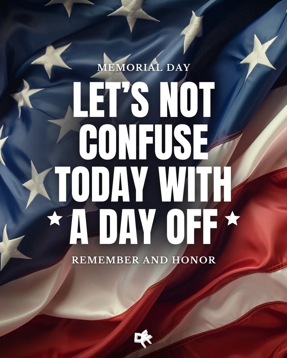Dynamic_Edge_LA's tweet image. It’s not just a day off. It’s a day of remembrance. Today, we honor the heroes who gave everything for our freedom. 🇺🇸🗽

#MemorialDay #DynamicEdgeConsulting #HonorAndRespect #FreedomIsntFree #RememberTheFallen #MilitaryHeroes