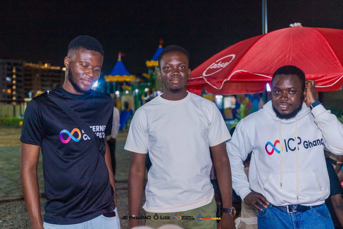 Aferi (@mrcryptoo_) on Twitter photo We represented <a href="/icphub_GH/">ICP HUB Ghana</a> at the just ended Global pizza meetup to commemorate the legendary 10,000 Btc used to purchase two pizzas
Special thanks to <a href="/Pizza_DAO/">PizzaDAO.eth ๐๐ดโโ ๏ธ</a>, <a href="/kwekutech/">Kweku Tech</a> & the entire blockchain community for this We represented <a href="/icphub_GH/">ICP HUB Ghana</a> at the just ended Global pizza meetup to commemorate the legendary 10,000 Btc used to purchase two pizzas
Special thanks to <a href="/Pizza_DAO/">PizzaDAO.eth ๐๐ดโโ ๏ธ</a>, <a href="/kwekutech/">Kweku Tech</a> & the entire blockchain community for this