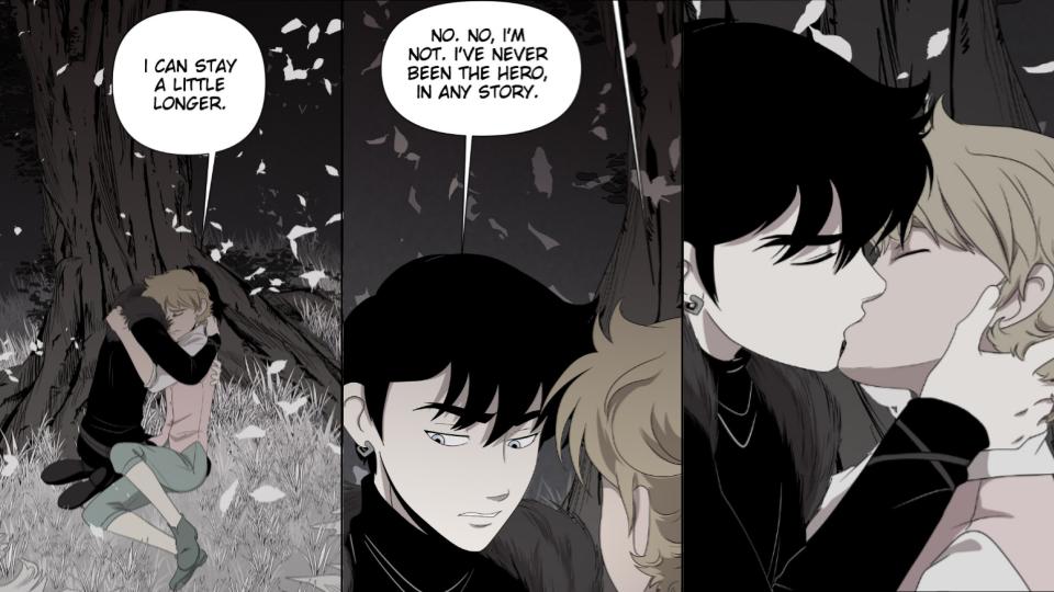 webtoonofficial's tweet photo. but you can be the hero in my story 📖
#WEBTOON #CInderellaBoy https://t.co/KKa36lPXhI