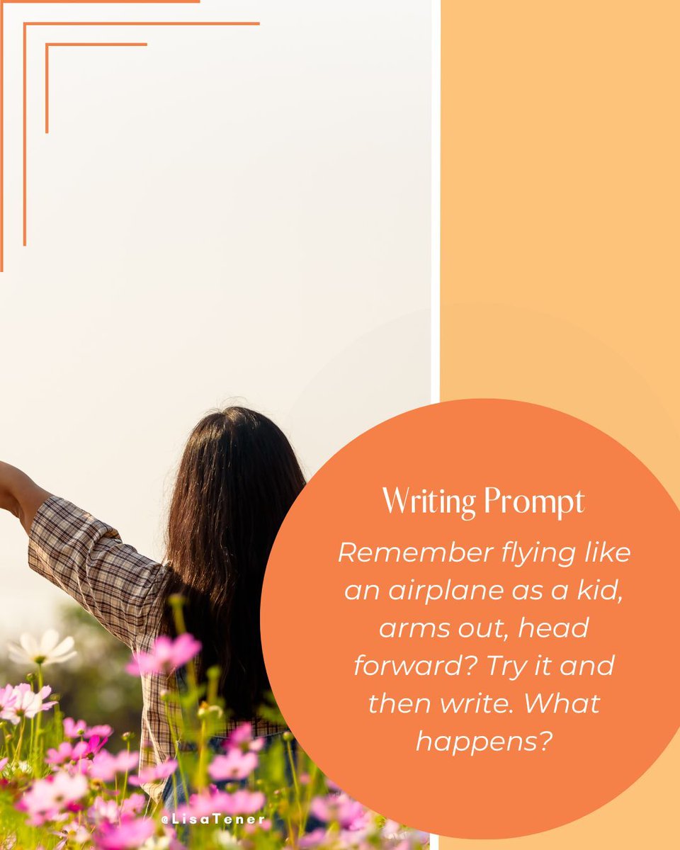 ⭐Some of my favorite prompts are super simple. 

⭐Today’s prompt invites you to return to a favorite childhood activity.

💭👀Did this prompt inspire you? 

⭐Feel free to share something you wrote in response to this prompt.

⭐Or…share a prompt of your own in the comments!