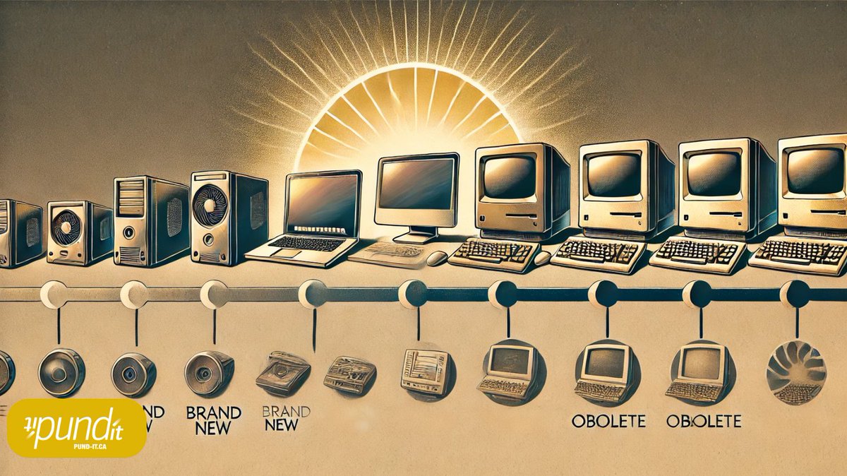 punditca's tweet image. Did you know? The average lifespan of a business computer is about 4-5 years. Beyond that, performance issues and compatibility can cost you more than an upgrade! 🖥️

#ITManagement #TechUpgrades #BusinessTech #PundIT