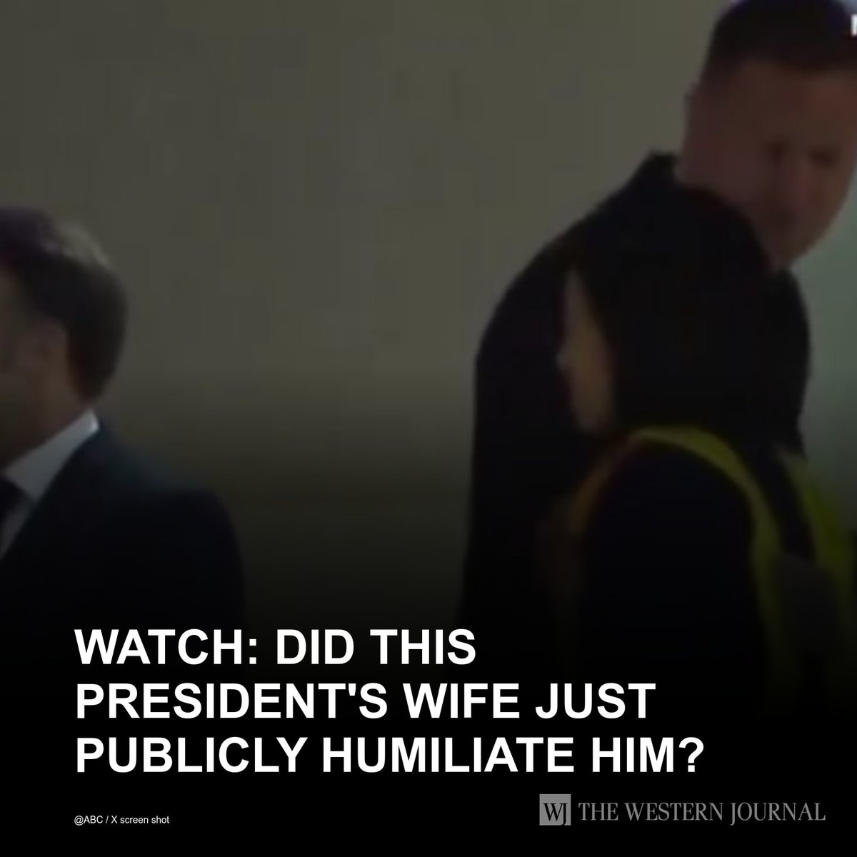 First, French officials tried to say video of French President Emmanuel Macron being shoved in the face by his wife, Brigitte Macron, was fake news. Then, they decided to explain away Macron being shoved in the face as the two being playful. Video… w-j.co/s/07bb6