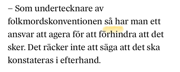 Experter börjar bli ner och mer ense om att det är stor risk att Israel begår folkmord. Kommer världen fortsätta stå vid sidan och passivt se på?